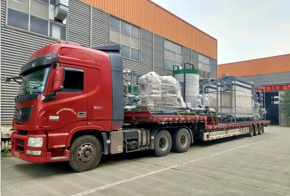 Wastewater Treatment Equipment Shipped Smoothly to Wusheng Purification Plant of Daqing Oilfield 